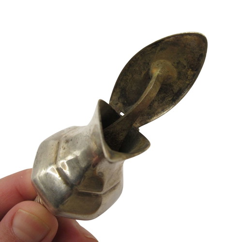 Vintage Silver-Plated Wine Pourer with Cap like new, 1950s