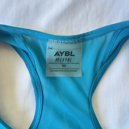 AYBL Sports Bra New Medium Blue