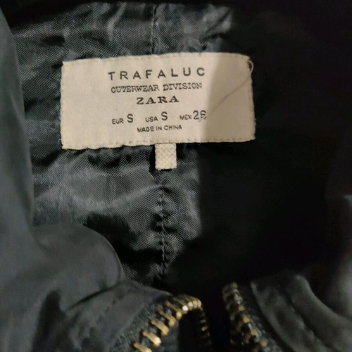 Blue dark Zara coat like new