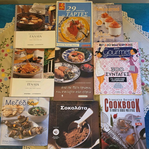 Cookbooks like new, pack