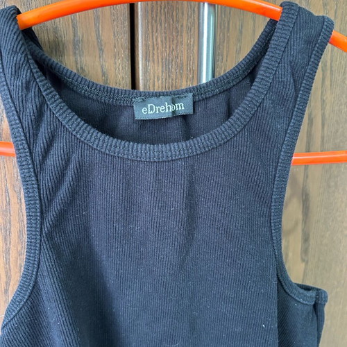 Women's black blouse like new, size XL