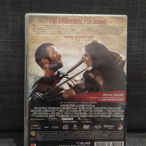 300 Rise of an Empire DVD used, adventure, subtitles