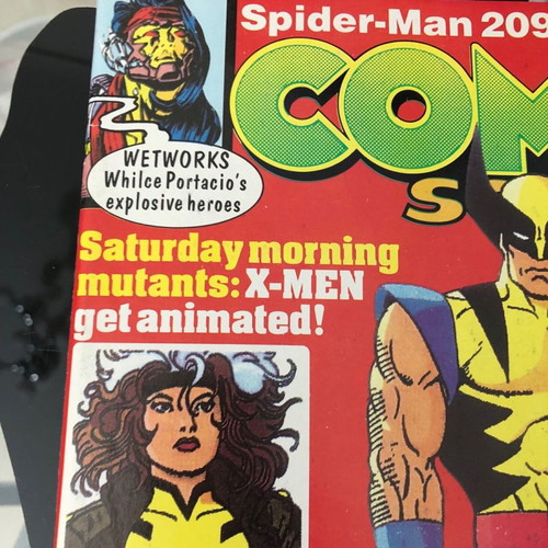 Comics Scene Magazine #30 new with Spider-Man 2099, Wildcats, X-Men