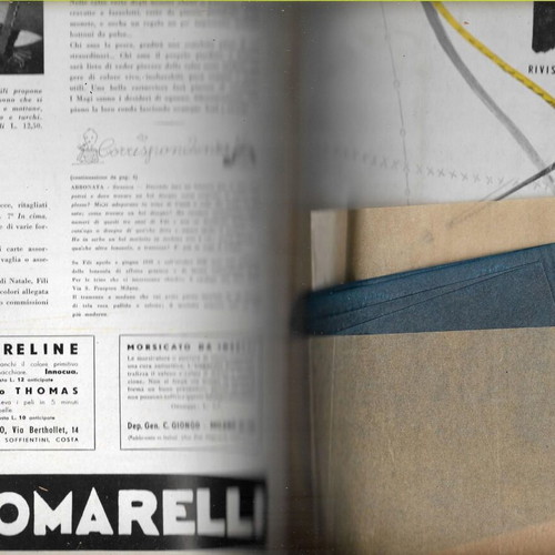 Italian magazine FILI 1940 used, volume 8 issues