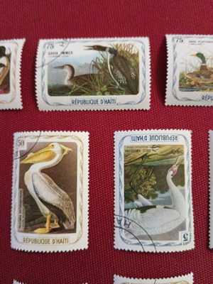 Haiti stamps like new, complete set of 15 with wild birds
