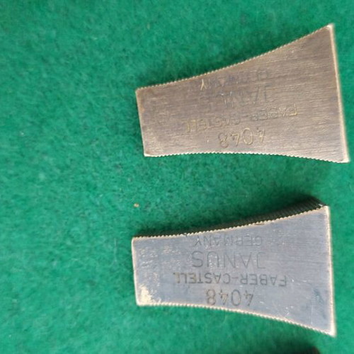 Faber Castell brass pencil sharpeners used, German 1930-1935
