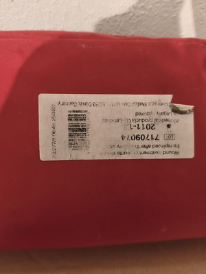 First aid kit pouch