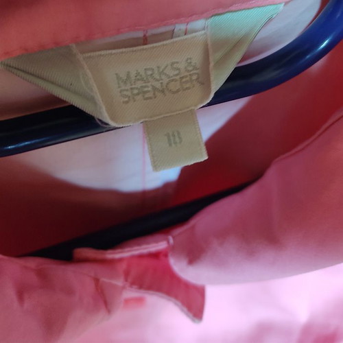 Marks & Spencer Spring Trench Coat Salmon Size XL like new