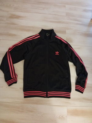 Adidas children's jacket large, black and pink