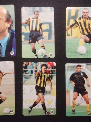 Aris football cards new, Rainbow album 1998-1999