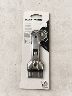 Fackelmann cleaning scraper with 5 blades
