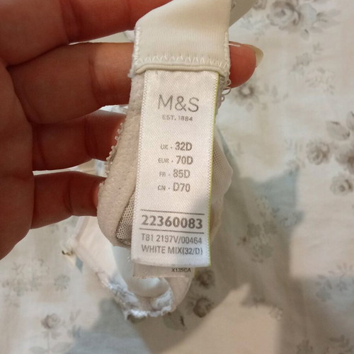 Marks & Spencer bras 70D beige and sugar used, set of two