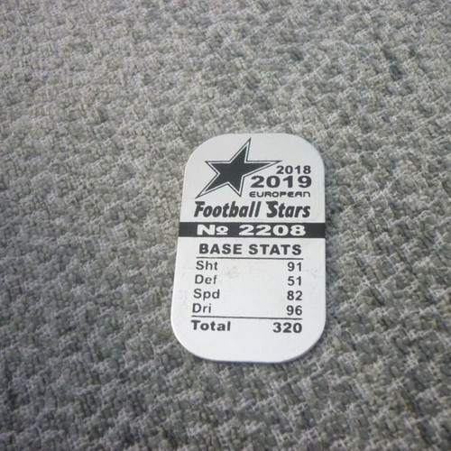 Romario Brazil collectible metal football tag used #328