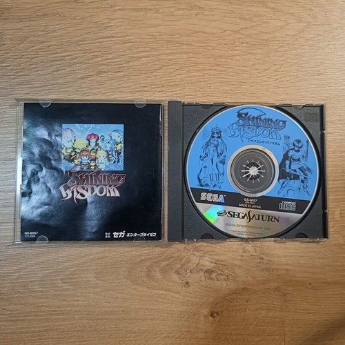 Shining Wisdom Sega Saturn game used, NTSC J version