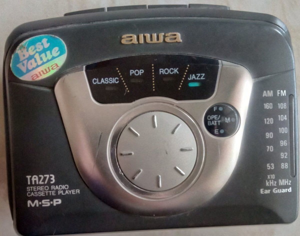 Lecteur De Cassette Stéréo AIWA PS151 Vintage Collectible Avec