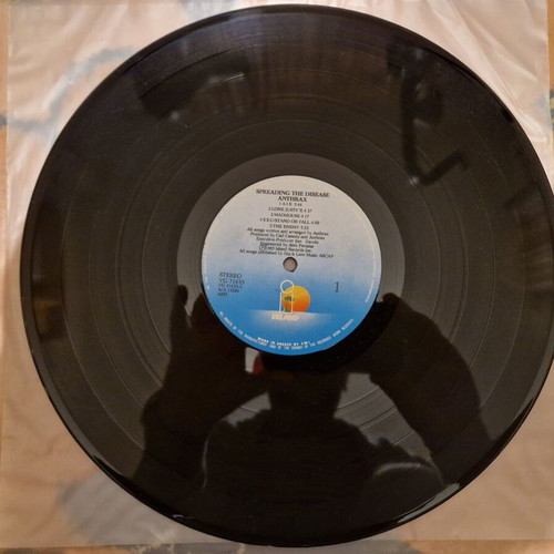 Anthrax Spreading The Disease LP used, metal