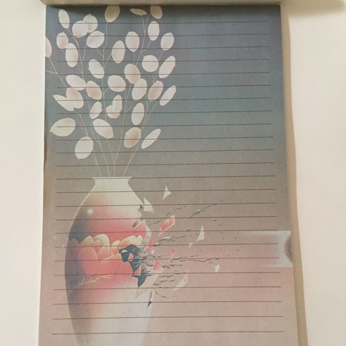 Letter glues new