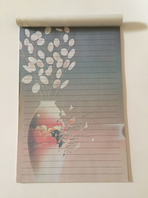 Letter glues new