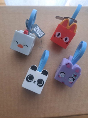 McDonald's Pet Simulator set of 4 figures like new