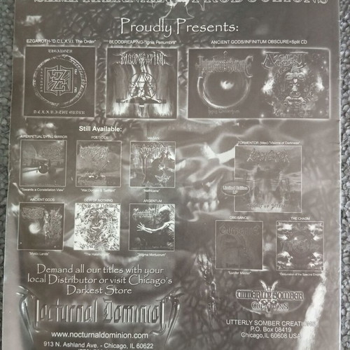 Beyond The Realms Of Death fanzine like new, Spanish