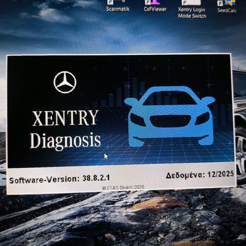Xentry 2025.12 new for cars and trucks