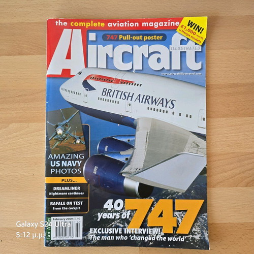 Aircraft Illustrated like new, pack of 2 issues