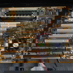  MOTHERBOARD PCChips M547 Socket 7 AT WITH PENTIUM CPU AND 32 MB RAM