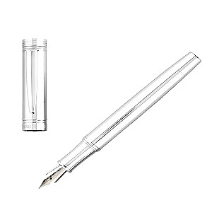 Πένα Γραφής CERRUTI 1881 Fountain Pen Focus Ασημί NST2092