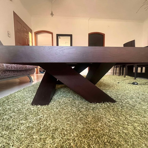 Join coffee tables set made of solid walnut wood, like new