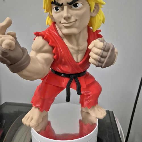 Ken figure from Street Fighter 3D print like new