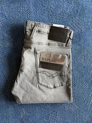 Replay Anbass Slim men's jeans, size 31, grey