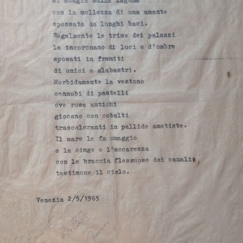 Three original poems used, mystery literary archive in French, Spanish, Italian