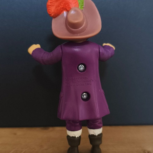 2011 Sir Francis Haddock McDonald's Happy Meal figure used, very good condition