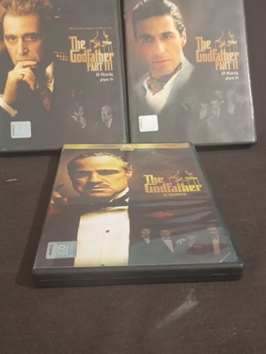 The Godfather DVD parts 1, 2, 3 like new with subtitles