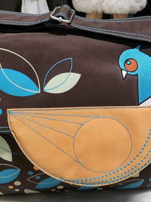 Eleanor Baby Bag and Changing Mat like new
