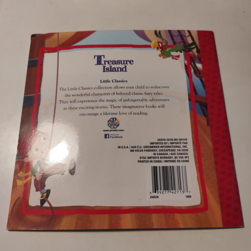 Little Classics Treasure Island children's book like new in English