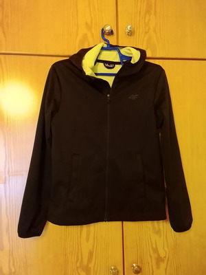 Ζακέτα 4F fleece με κουκούλα για αγόρια 12-13 ετών