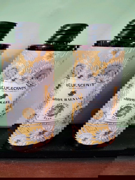 Προσφορά!!!Blue scents set shower gel + body balm