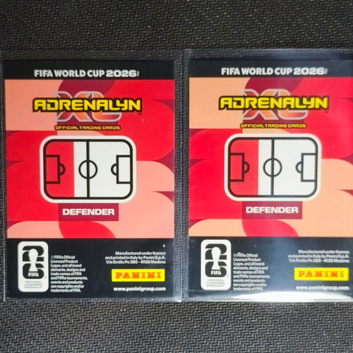 Alphonso Davies Lot of 2 Panini Adrenalyn XL FIFA World Cup 2026 cards, new