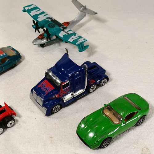 Toy cars used, all together
