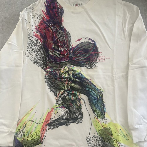 Jordan men's shirt white size L like new