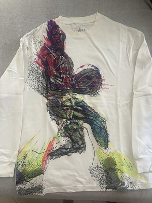 Jordan men's shirt white size L like new