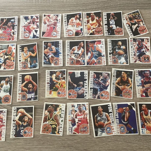 Panini NBA 95-96 stickers, pack of 146, silver foil