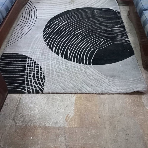 Rug used with modern design