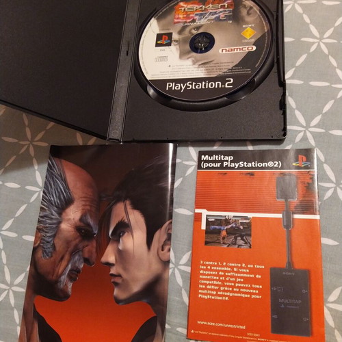 Tekken Tag Tournament PlayStation 2 game used, Greek manual