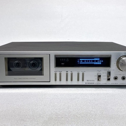 Pioneer CT‑300 Blue Line Series cassette deck used