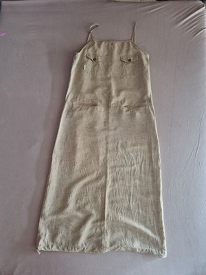 Long dress new, beige, size S