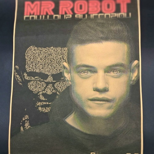 Mr. Robot Season 2.0 Collectible Poster used, 30x41 cm