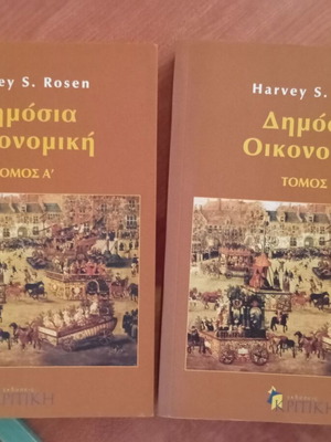 Public Economics volumes A+B like new