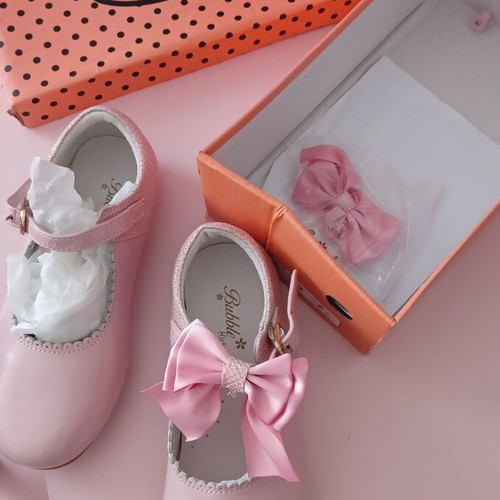 Bubble Kids Pink Shoes Size 29 New